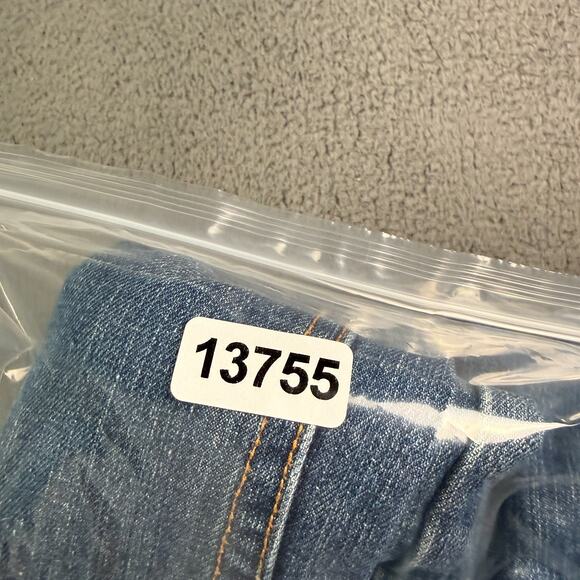 Vintage Y2K Ed Hardy Jeans 38x30 Christian Audigier Embroidered Skull Baggy - Picture 16 of 16